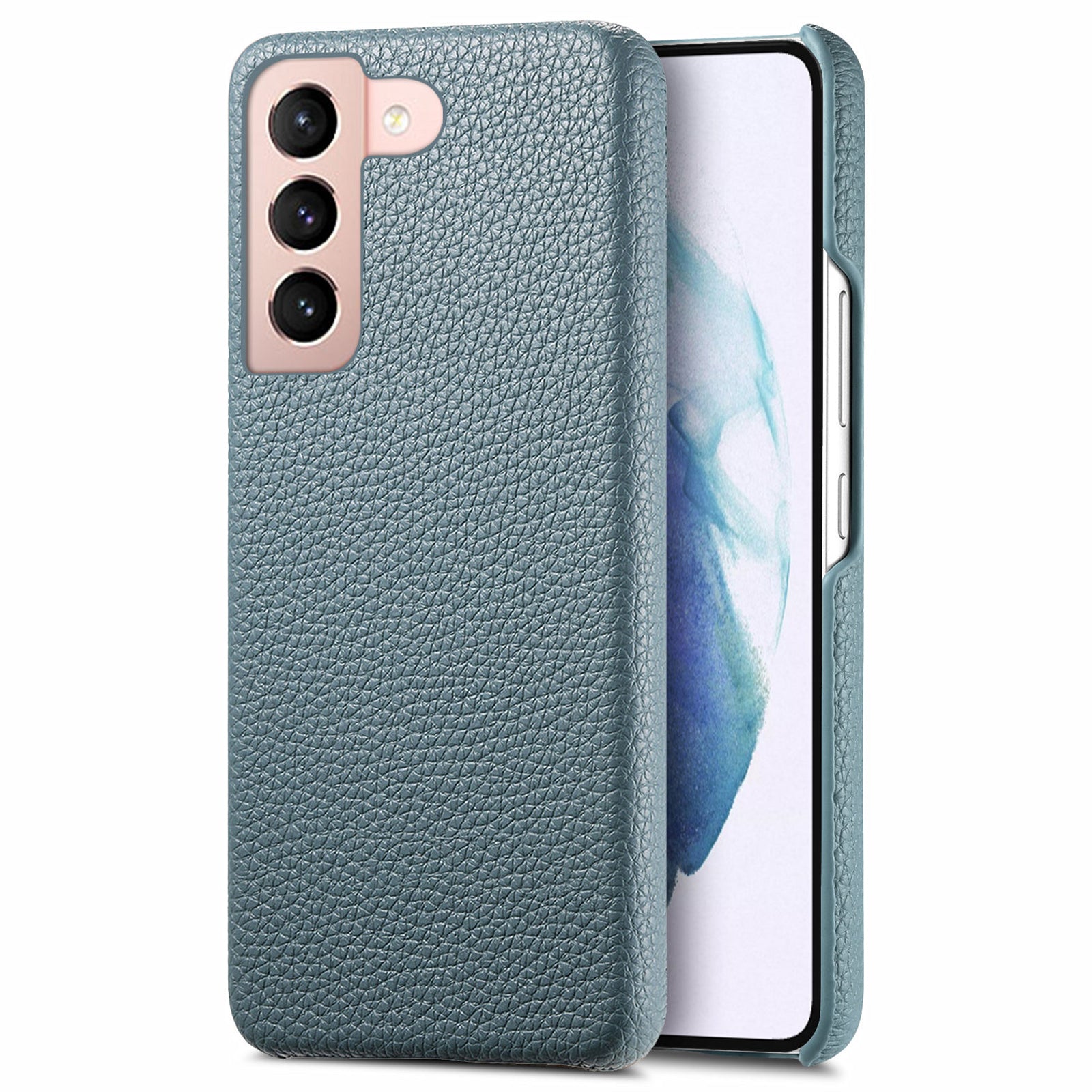 Y1 For Samsung Galaxy S21+ 5G Case Scratch-proof Litchi Texture Leather+PC Back Cover Y1 For Samsung Galaxy S21+ 5G Case Scratch-proof Litchi Texture Leather+PC Back Cover